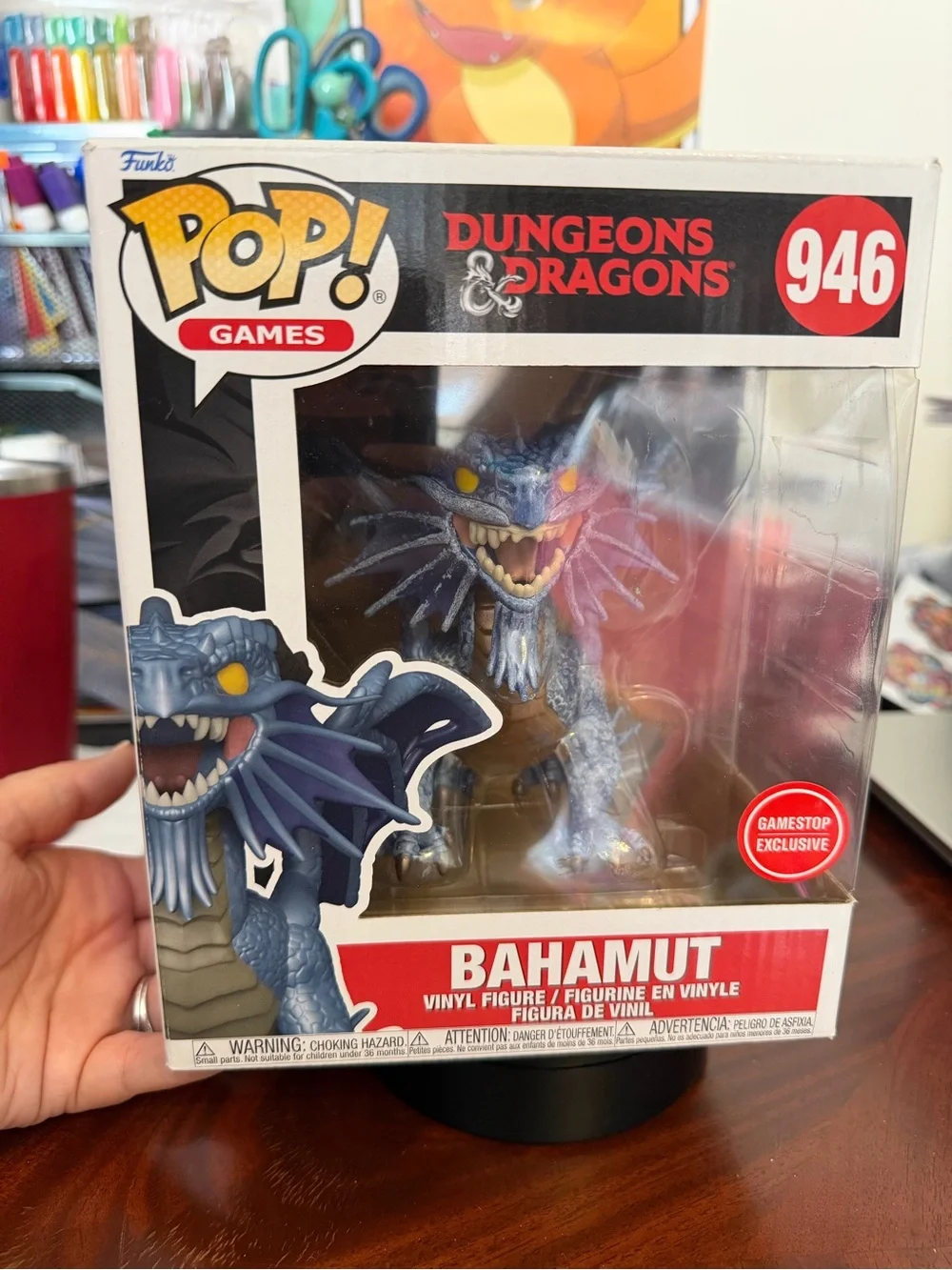 Funko POP! Games Dungeons & Dragons Bahamut Vinyl Figure - #946